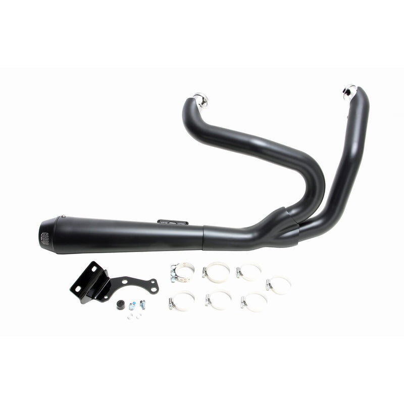 COBRA 4" El Diablo 2:1 Exhaust System - Black - FL / FX '12-'17