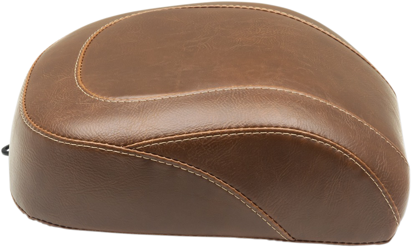 MUSTANG Wide Tripper™ Rear Seat - Smooth - Brown - Breakout '18-'20