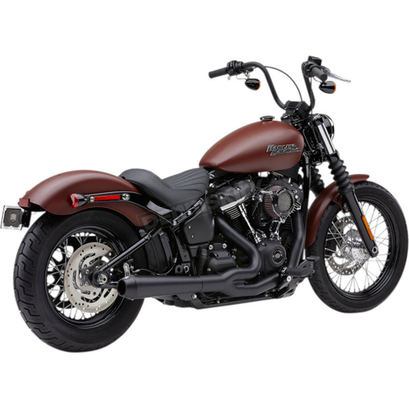 COBRA El Diablo 2:1 Exhaust System - Black - Softail '18-'20