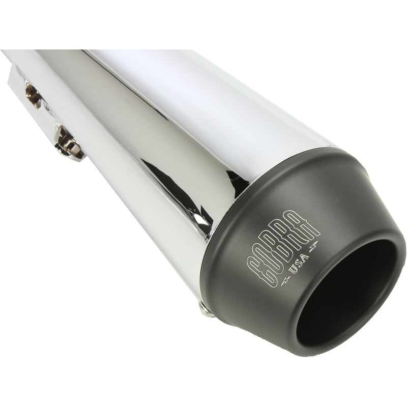 COBRA El Diablo 2:1 Exhaust System - Chrome - '18-'19 FLHC/FLSB