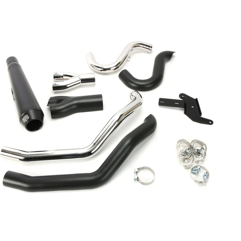 COBRA El Diablo 2:1 Exhaust System - Black - '18-'19 FLHC/FLSB