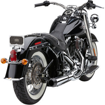 COBRA El Diablo 2:1 Exhaust System - Chrome - '12-'17 Softail