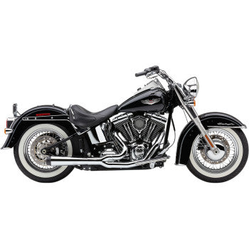 COBRA El Diablo 2:1 Exhaust System - Chrome - '12-'17 Softail