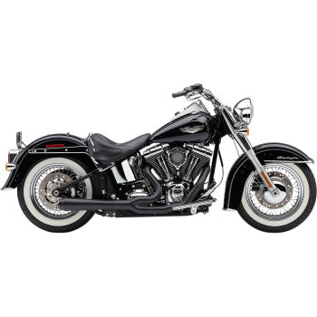 COBRA El Diablo 2:1 Exhaust System - Black - '12-'17 Softail