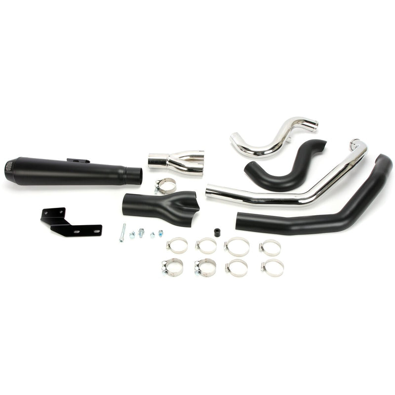 COBRA El Diablo 2:1 Exhaust System - Black - '07-'11 Softail