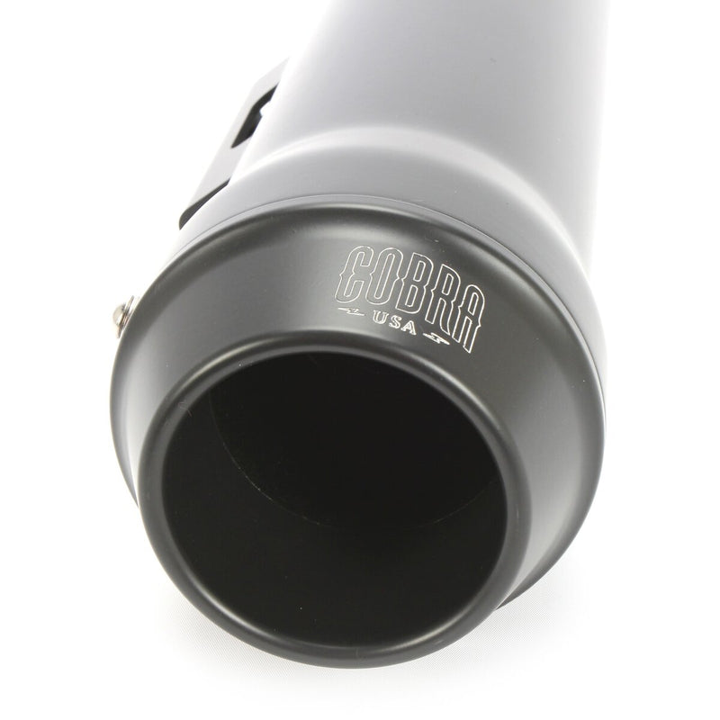 COBRA 4" El Diablo Slip-On Muffler - Black - Street 500 / 750 '14-'20