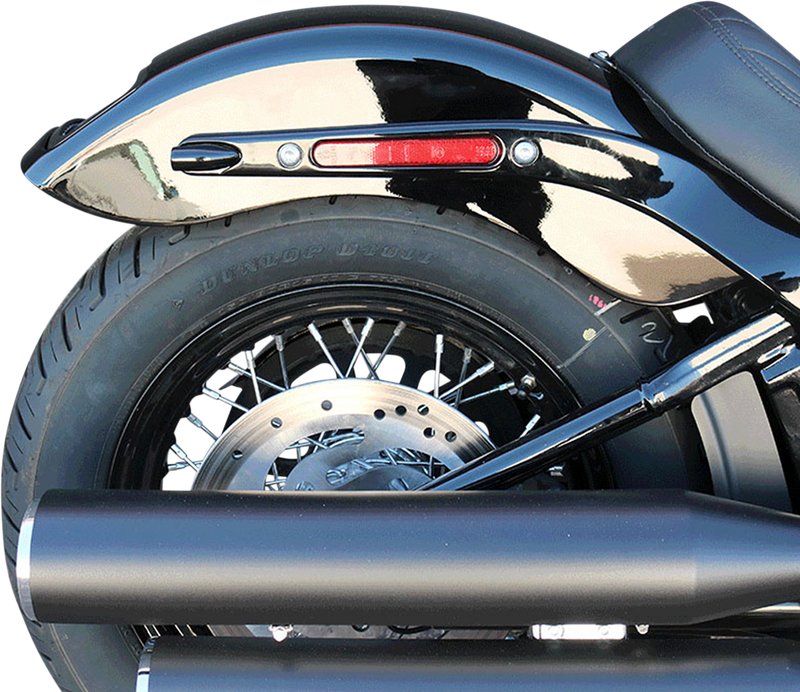 PAUL YAFFE BAGGER NATION Fender and Frenched-In LED License Plate Kit - Black Frame - FXBB/FLSL PYO:CRF-M8ST-SB-B