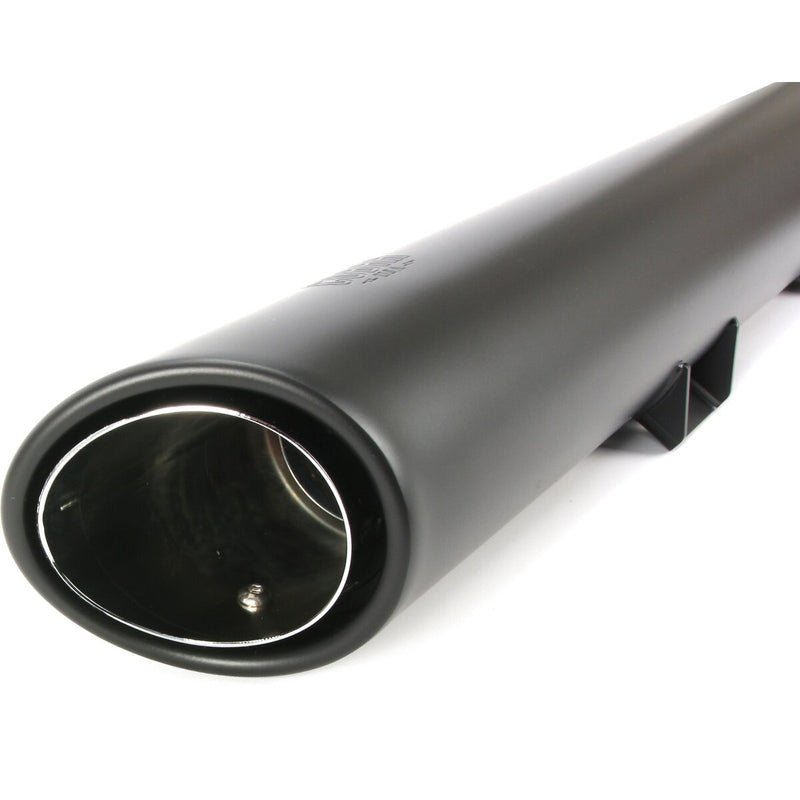 COBRA 909 Twins Slip-On Muffler - Black - FLSB '18-'21