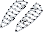 ARLEN NESS MX Billet Driver Floorboards - Chrome
