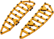 ARLEN NESS MX Billet Driver Floorboards - Gold