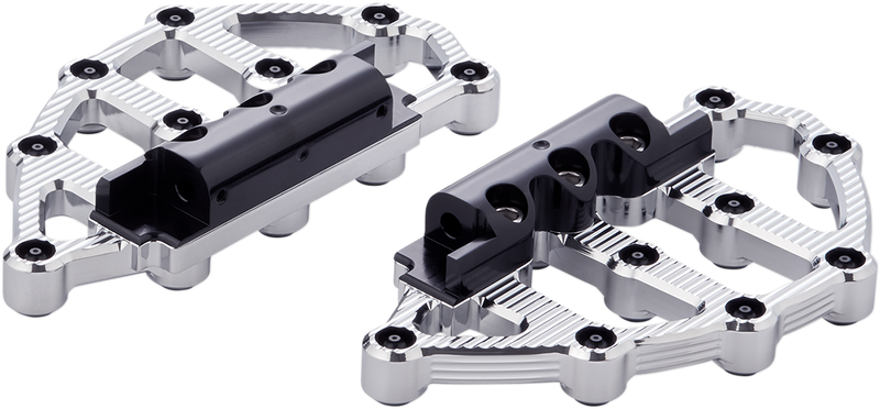 ARLEN NESS MX Billet Passenger Floorboards - Chrome