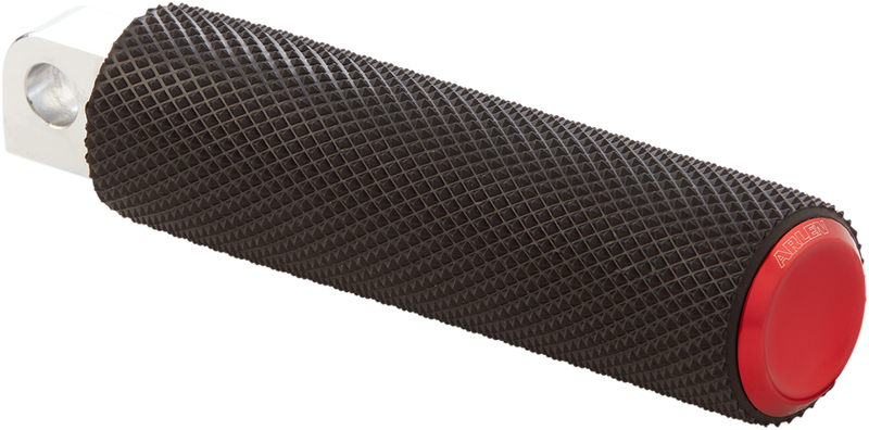 ARLEN NESS Footpegs - Knurled - Red