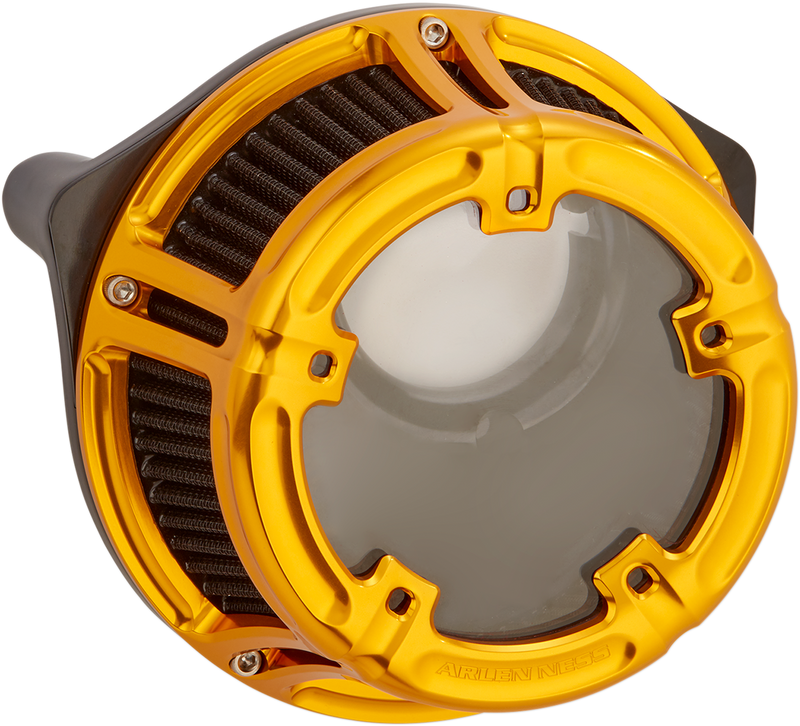 ARLEN NESS Method Clear Series Air Cleaner - Gold Anodized