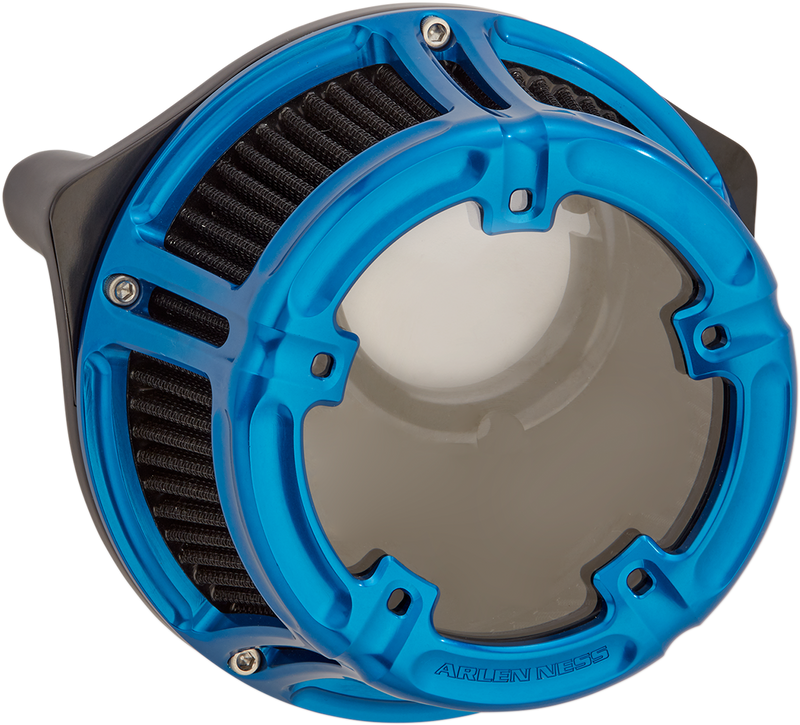 ARLEN NESS Method Clear Series Air Cleaner - Blue Anodized