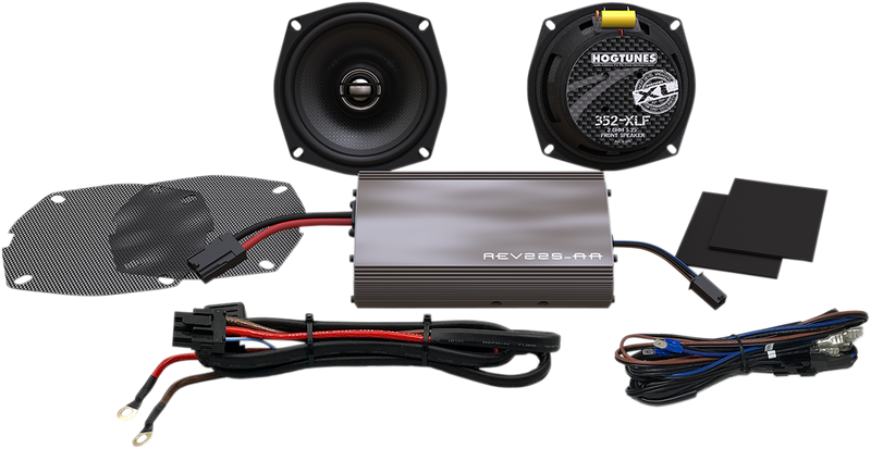 HOGTUNES XL Amplified Front Speakers Complete Kit - FLHX 225 SG KIT-XL