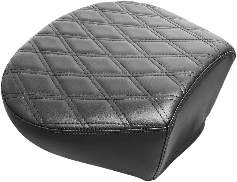 LE PERA Monterey Sport Pillion Pad - Double Diamond - Black - Touring '08-'23