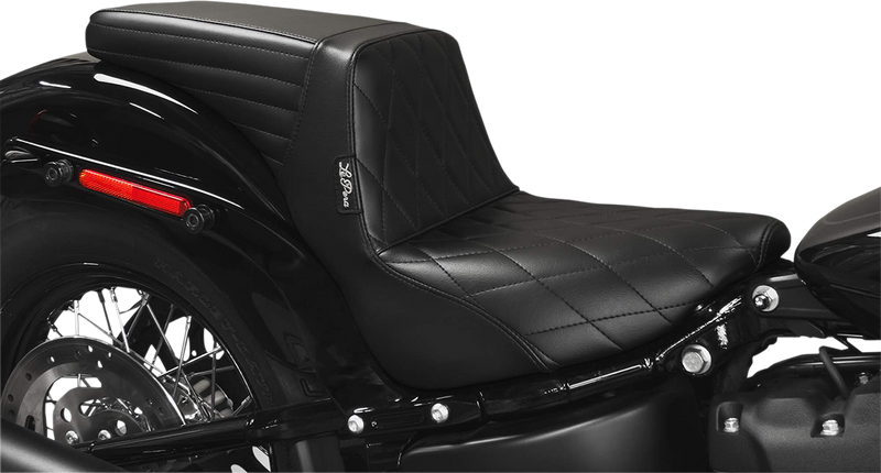 LE PERA Kickflip Seat - Diamond - Black - Softail '18-'23