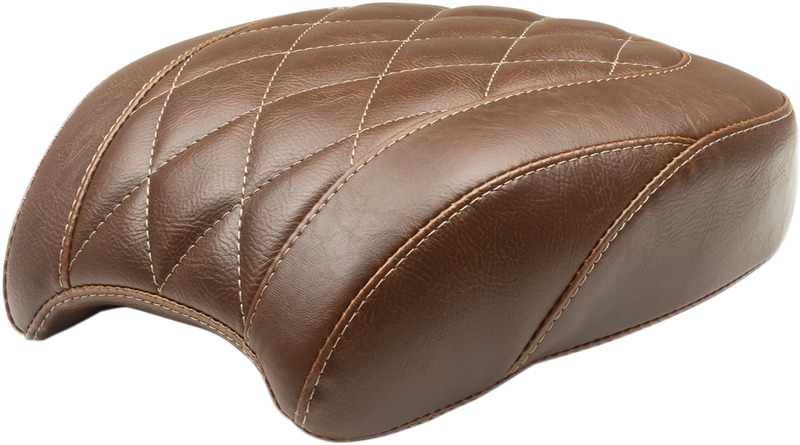 MUSTANG Wide Tripper™ Rear Seat - Diamond - Brown - FLSL '18-'21