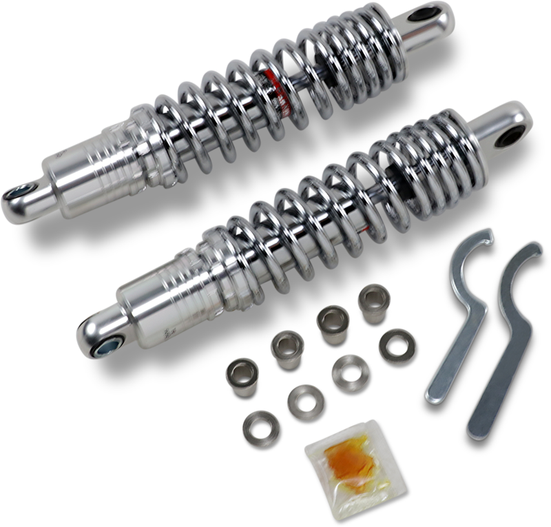 Drag Specialties Shocks Premium Ride-Height Adjustable - Heavy Duty - FXR / XL '77-'03