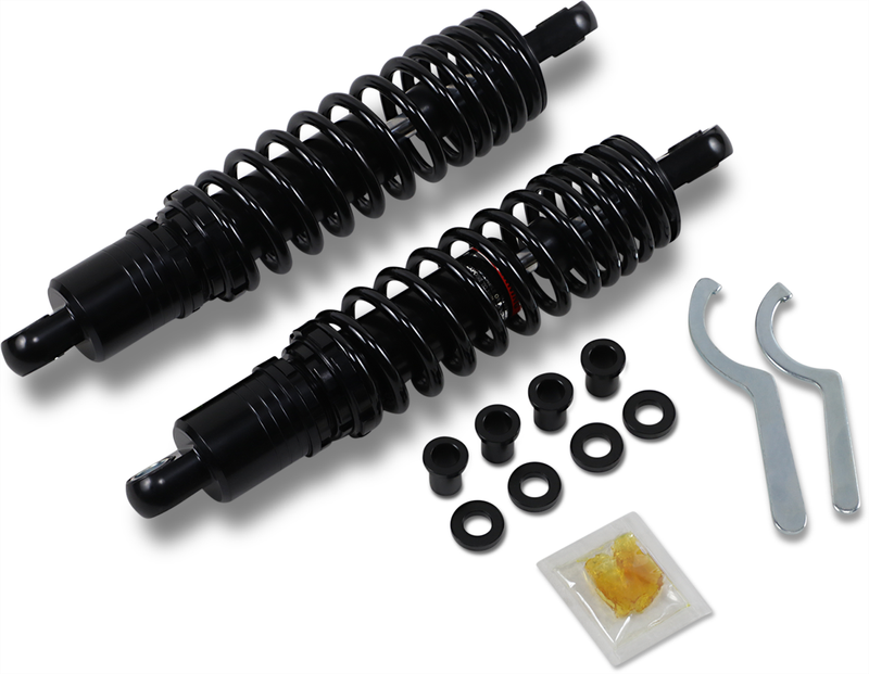 Drag Specialties Shocks Premium Ride-Height Adjustable - Heavy Duty - FXR / XL '77-'03