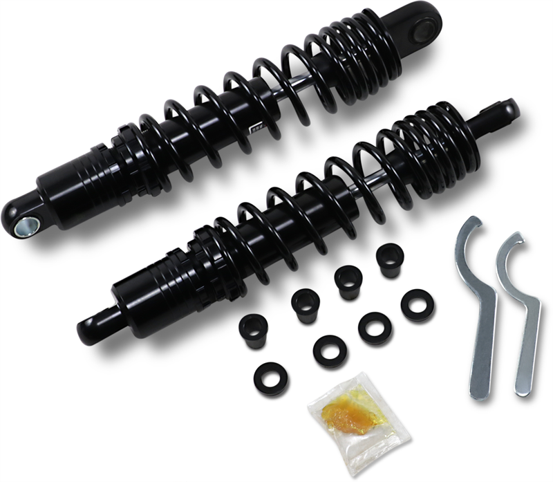 Drag Specialties Shocks Premium Ride-Height Adjustable - Heavy Duty - FXR / XL '77-'03