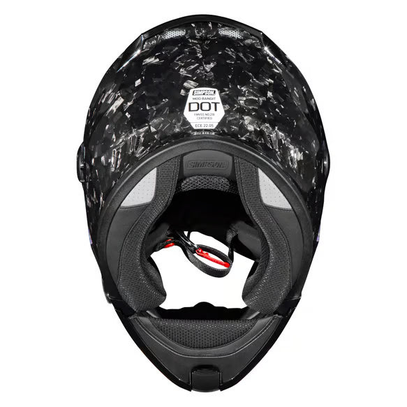 Simpson Motorcycle Mod Bandit Helmet - FORGED CARBON