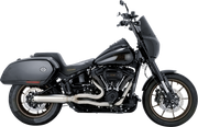 VANCE & HINES 2-into-1 Gaslighter Exhaust System - Brushed - M8 Softail 27349