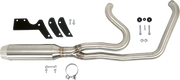 VANCE & HINES 2-into-1 Gaslighter Exhaust System - Brushed - M8 Softail 27349