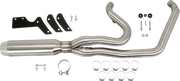 VANCE & HINES 2-into-1 Gaslighter Exhaust System - Brushed - M8 Softail 27348