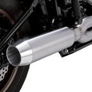 VANCE & HINES 2-into-1 Gaslighter Exhaust System - Brushed - M8 Softail 27348
