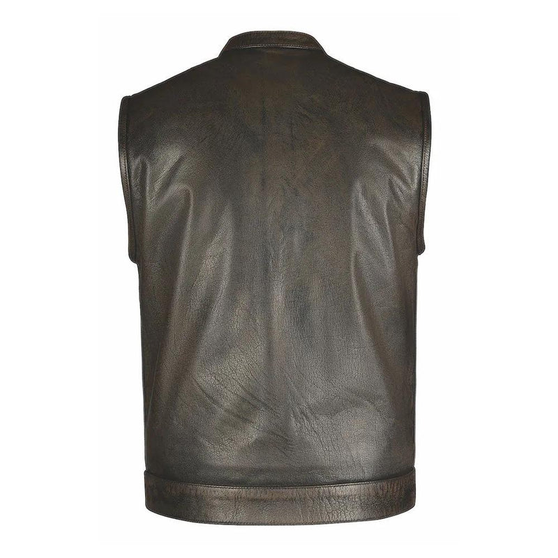 Spearfish - Mens Brown Club Vest