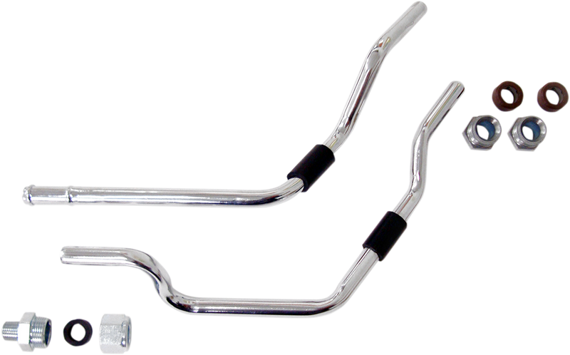 DRAG SPECIALTIES Oil Filter Line Kit - Chrome - Touring '92-'99