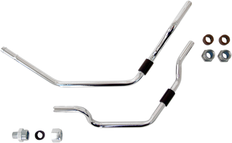 DRAG SPECIALTIES Oil Filter Line Kit - Chrome - Softail '92-'99