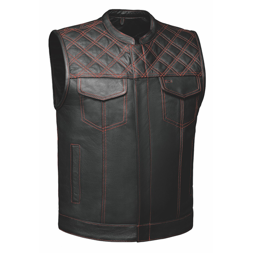 The Men's Diamond Stitch Club Vest by Unik Premium combines sophisticated design with practical features.