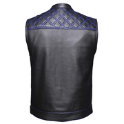The Men's Diamond Stitch Club Vest by Unik Premium combines sophisticated design with practical features.