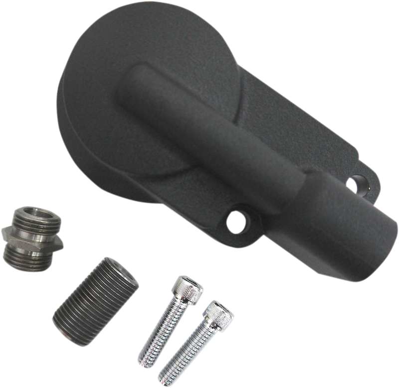 DRAG SPECIALTIES Replacement Oil Filter Mount - Black