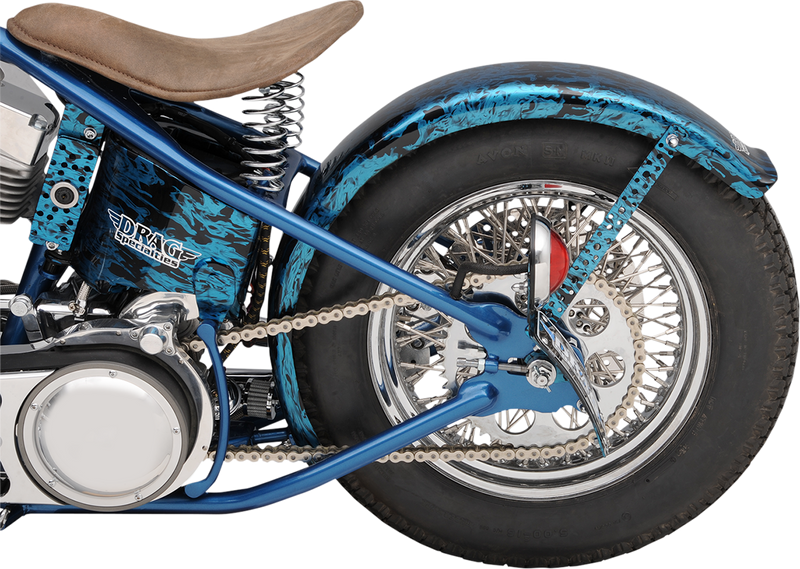 DRAG SPECIALTIES Solo Seat Spring Set - Chrome - 5"