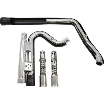 COBRA Speedster 909 Exhaust System - Black - '12-'17 Dyna