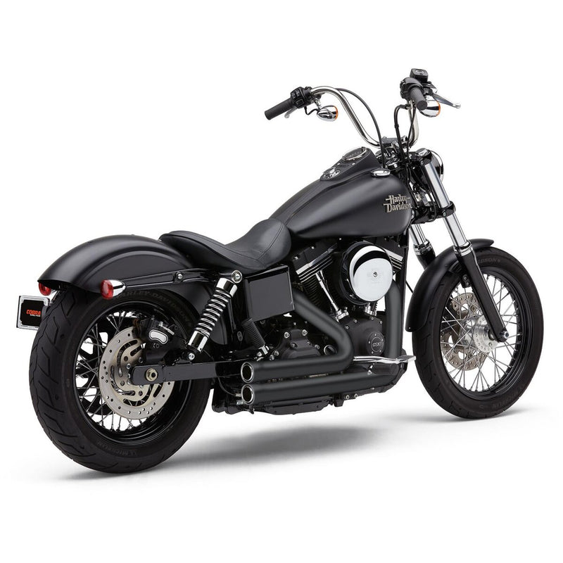 COBRA Speedster 909 Exhaust System - Black - '06-'11 Dyna