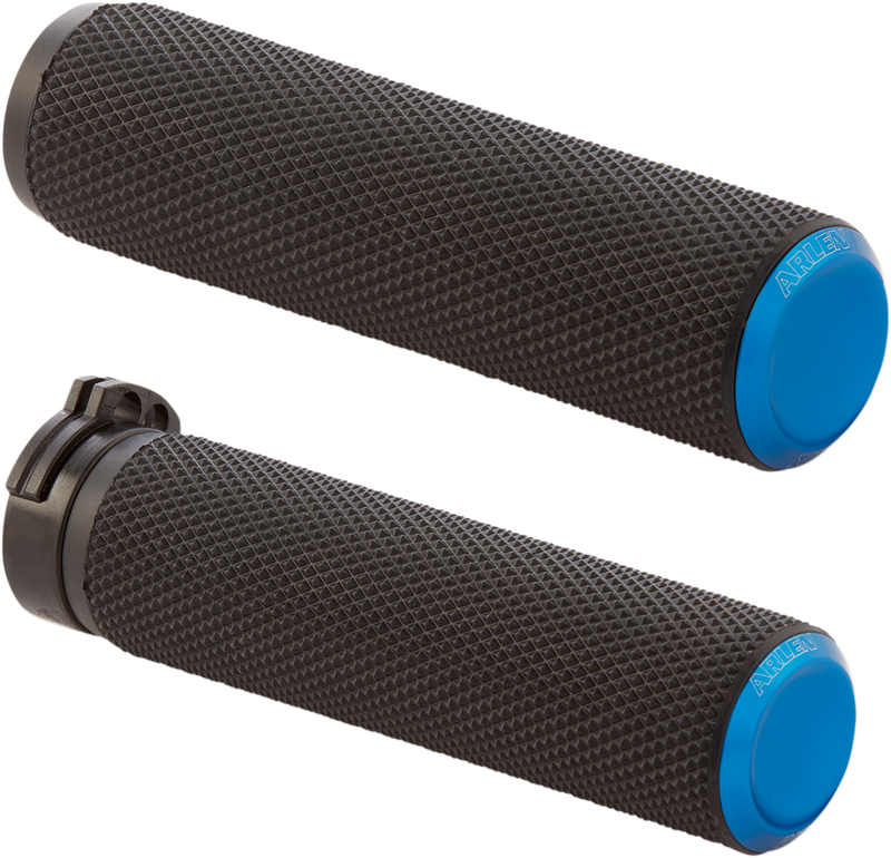 ARLEN NESS Knurled Grips - Cable - Blue