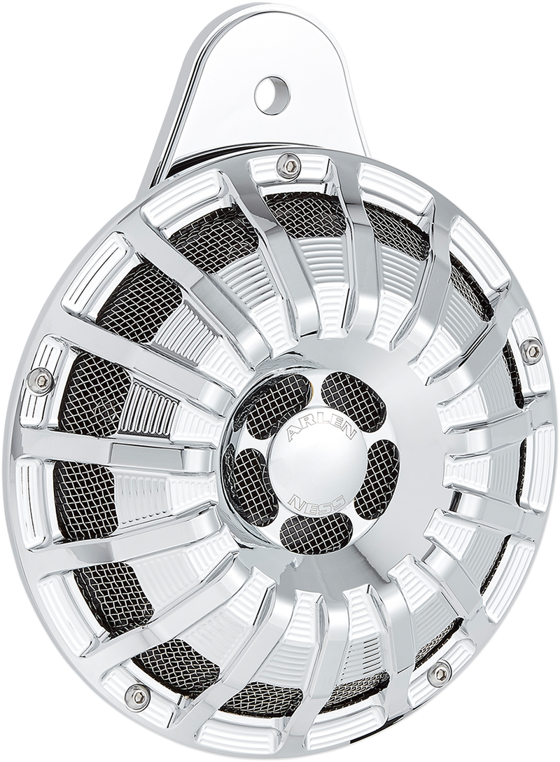 ARLEN NESS Custom Billet Horn - 15 Spoke - Chrome - Big Twin