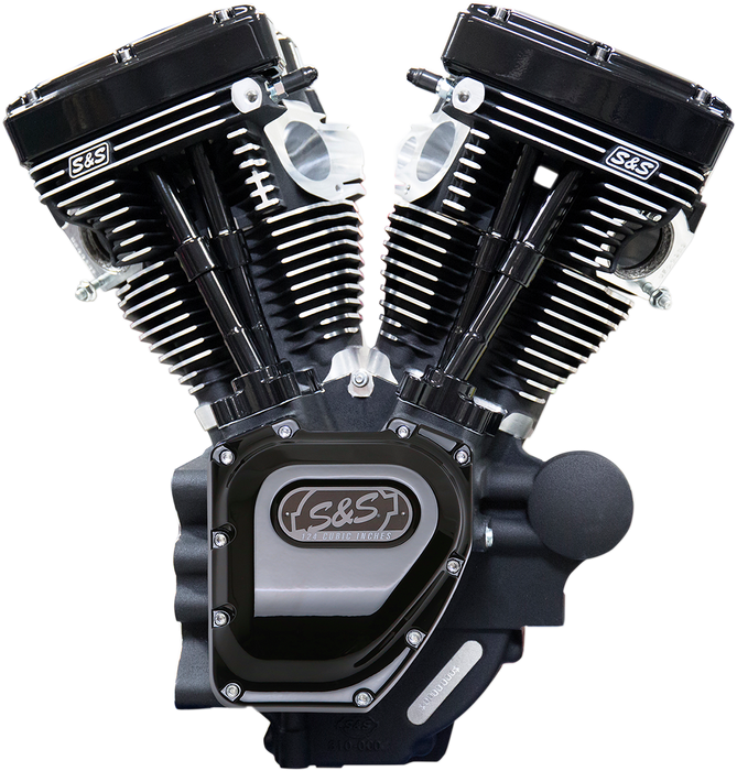S&S CYCLE T124 Long Block Engine - Black - Touring