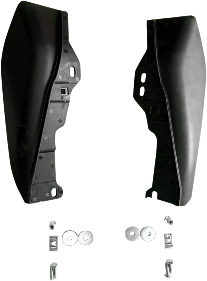 DRAG SPECIALTIES Frame Mounted Heat Deflectors - FL '09-'24