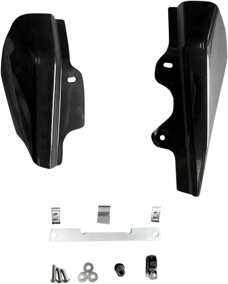 DRAG SPECIALTIES Frame Mounted Heat Deflectors - FL '01-'08