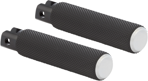 ARLEN NESS Passenger Knurled Footpegs - 2018-2025 SOFTAIL MODELS - Chrome