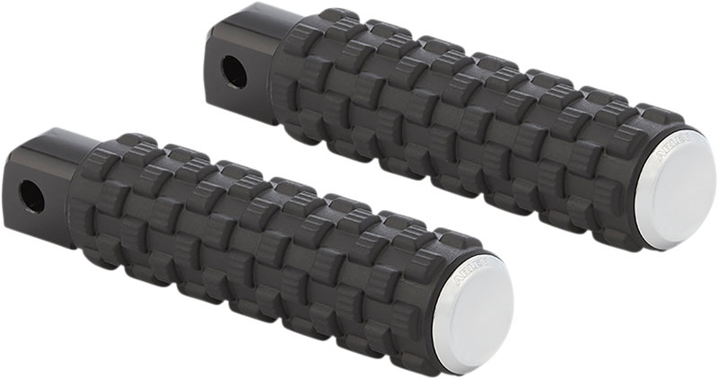 ARLEN NESS Air Trax Male-Mount Footpegs - Driver/Passenger - Chrome - 1" Longer