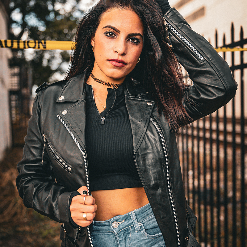 Police GlovesCrafted from luxurious lambskin leather in timeless black, this jacket combines traditional design elements with practical features, making it a versatile addition to your wardrobe.