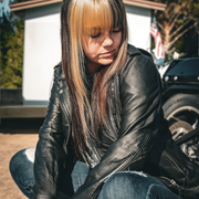  Crafted from luxurious lambskin leather in classic black, this jacket combines a modern hoody design with premium features for comfort, protection, and practicality.