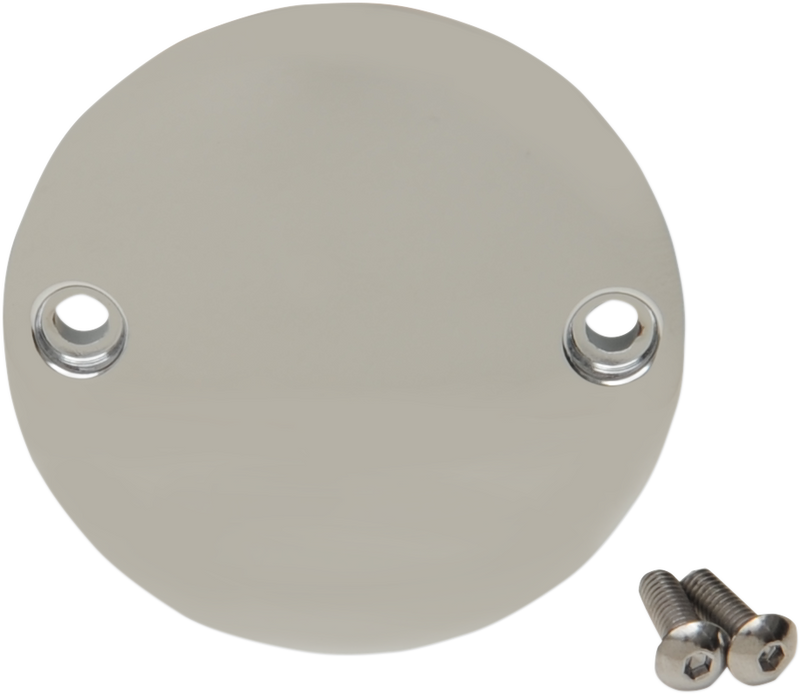 DRAG SPECIALTIES Replacement Spherical Radius 2-Hole Points Cover - Chrome - M8 '17-'24