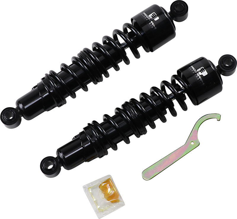 PROGRESSIVE SUSPENSION 412 Series Shock - 13" - Standard - Black - FXD 412 - '91-'17 DYNA